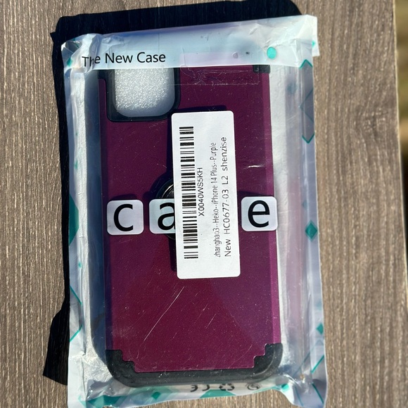 IP 14 Plus Case with 360 Degree Magnetic Ring Stand - NEW - Picture 2 of 6